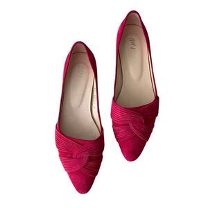 J.Jill Elegant Fuschia Pointed Toe Ballet Flat in Size 8.5